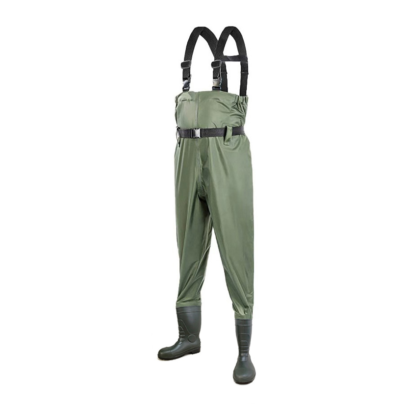 1. green chest wader