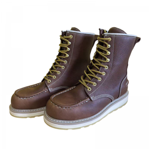 Moc Steel Toe Boots membrane Waterproof goodyear welt Leather Shoes
