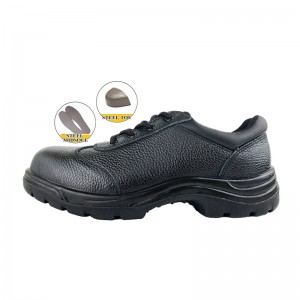 Classical 4 Inch Safety Working Shoes with Steel Toe and Steel Plate