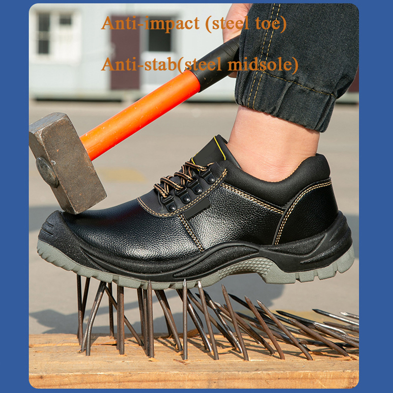 4 Stiefel mit durchtrittsicherer Stahlzwischensohle