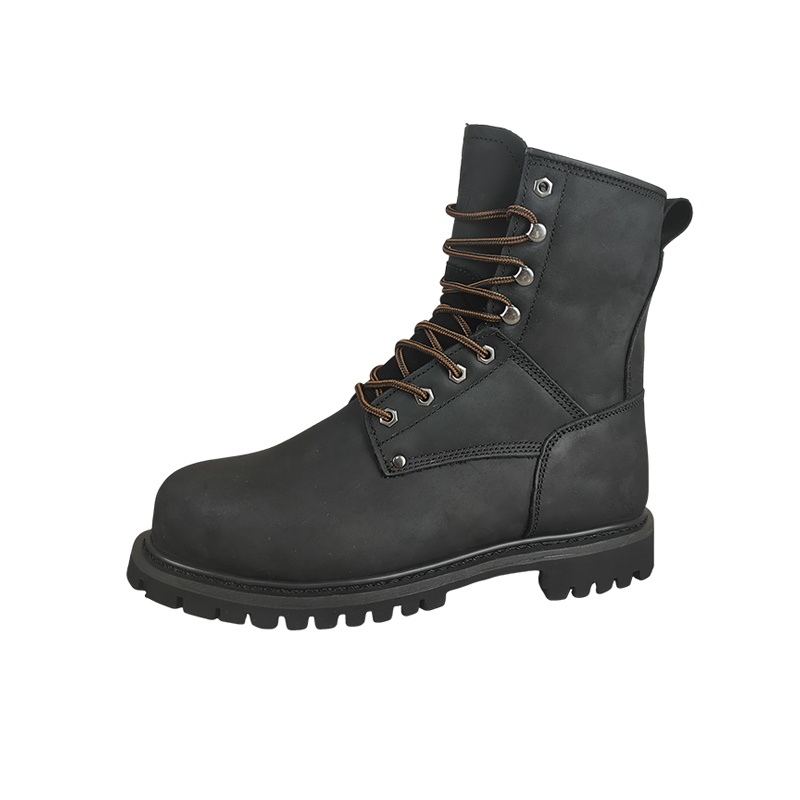 5.black logger boots