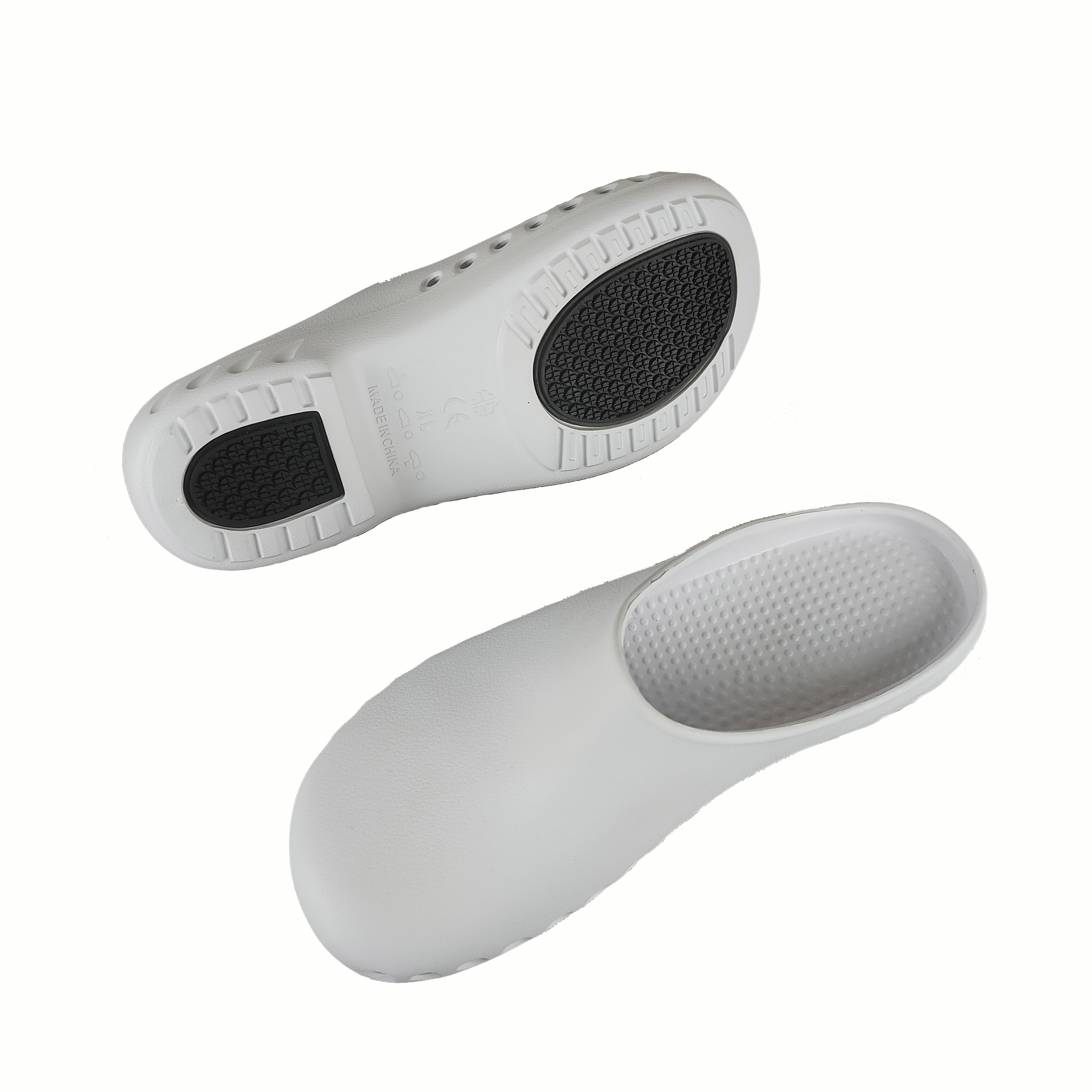 6. White EVA Clogs