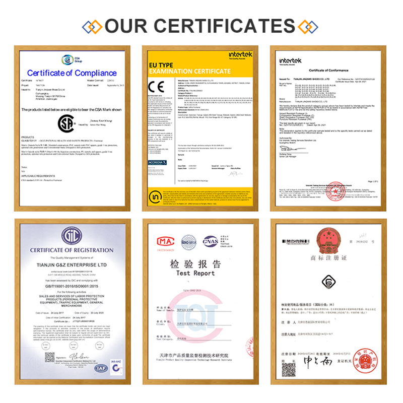 Certifications