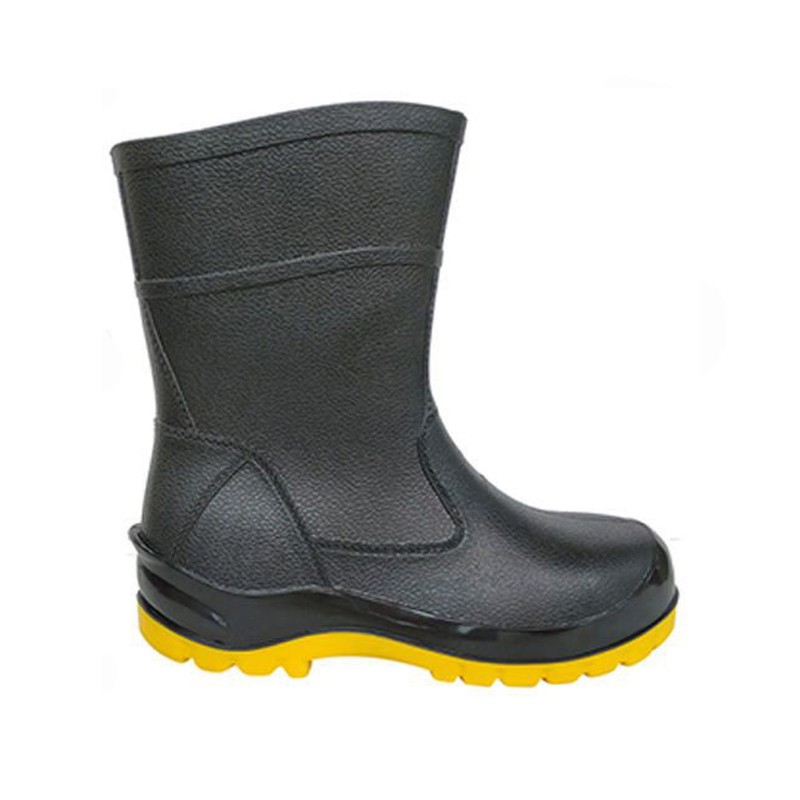 black upper yellow sole 24cm height