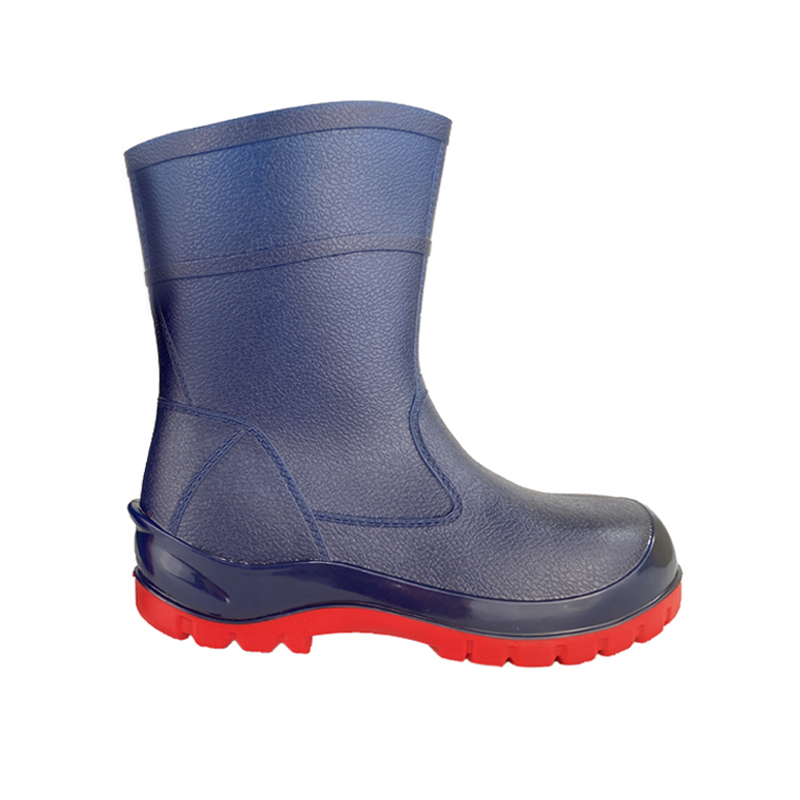 blue upper red sole 24cm height
