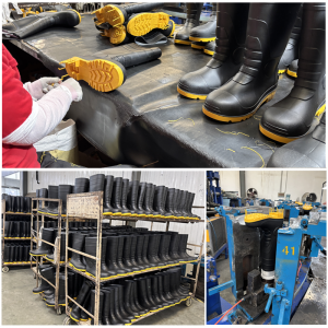 Steel Toe PVC Safety Gumboots CE S5 Rain Boots